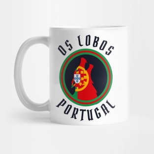 Os Lobos Portugal Rugby Team Mug